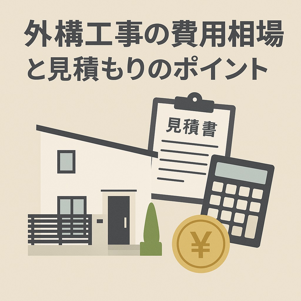 出雲市の外構工事費用相場